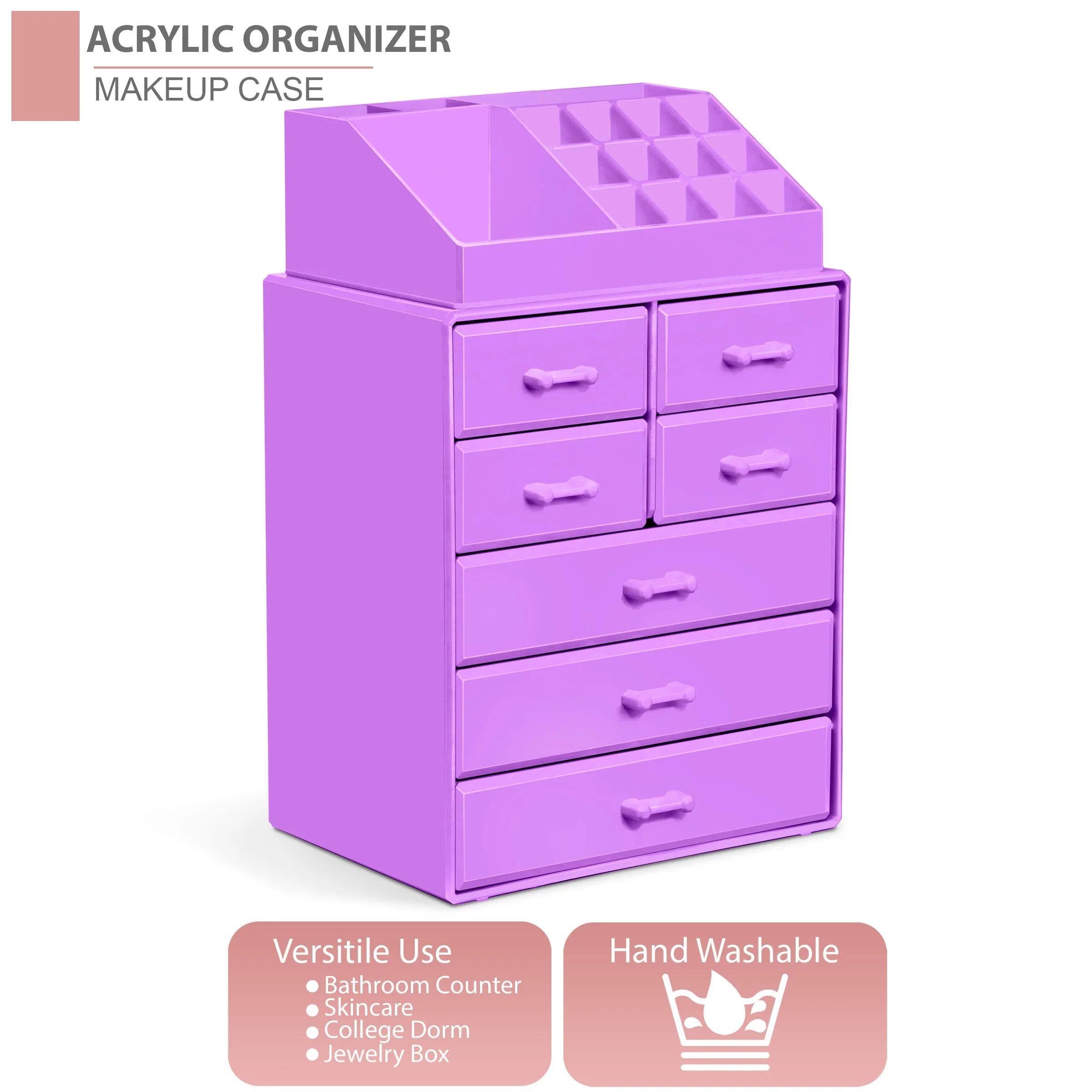 Makeup Organizer Tall (7 Drawer)