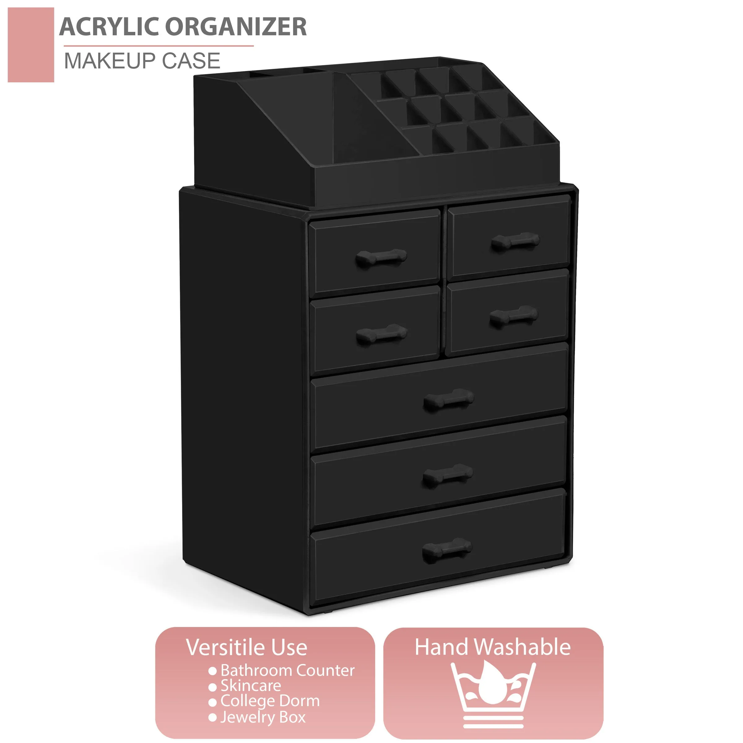 Makeup Organizer Tall (7 Drawer)