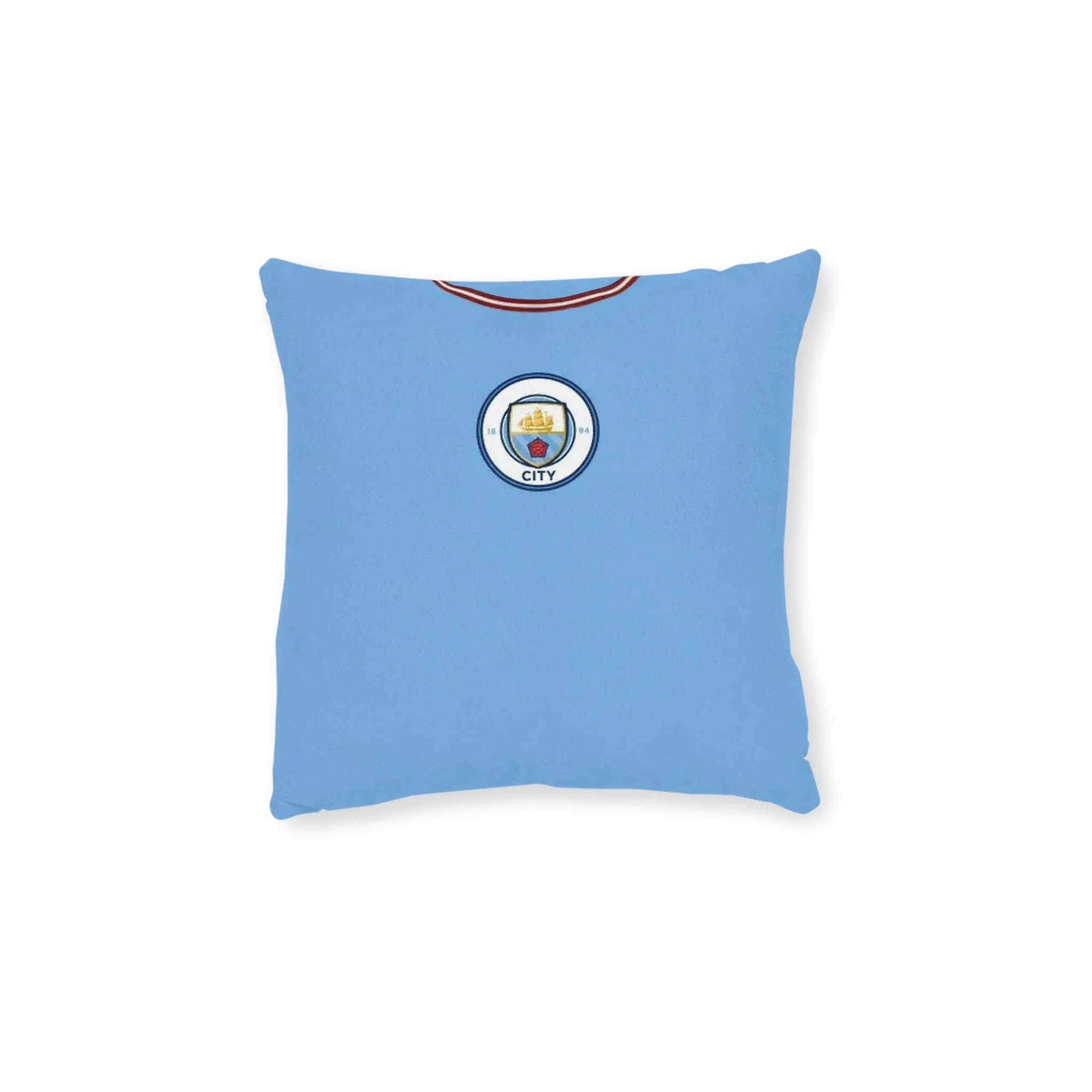 Man City Home Kit - Square Pillow