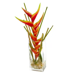 Mini Heliconia Artificial Arrangement