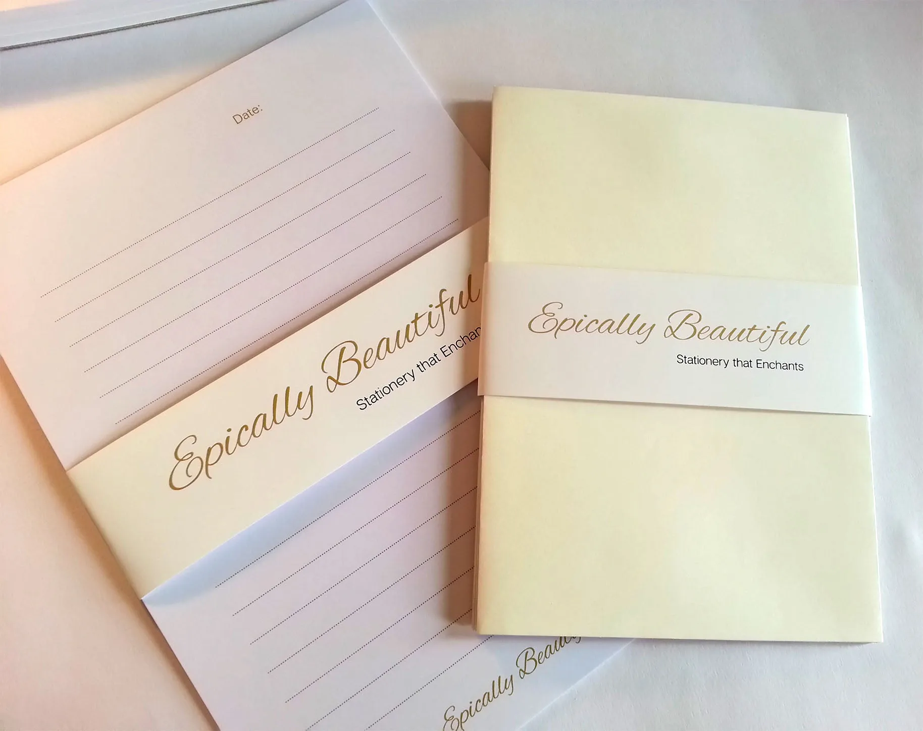 Modern Simplicity Lined Writing-Paper | Minimalist Range