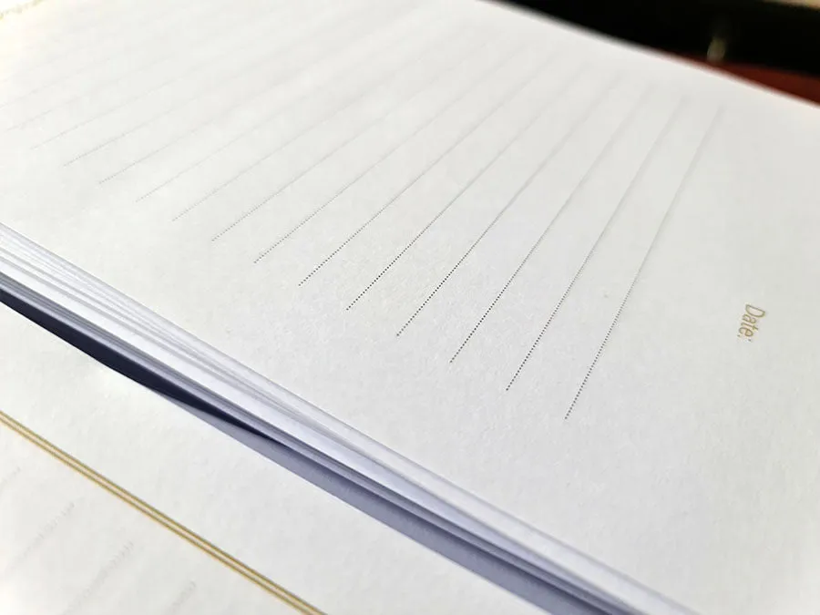 Modern Simplicity Lined Writing-Paper | Minimalist Range