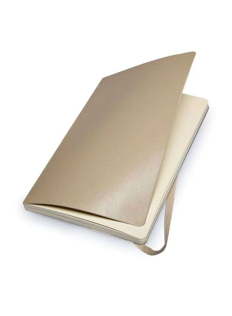 Moleskine Plain Soft Cover Notebook Large Size Khaki