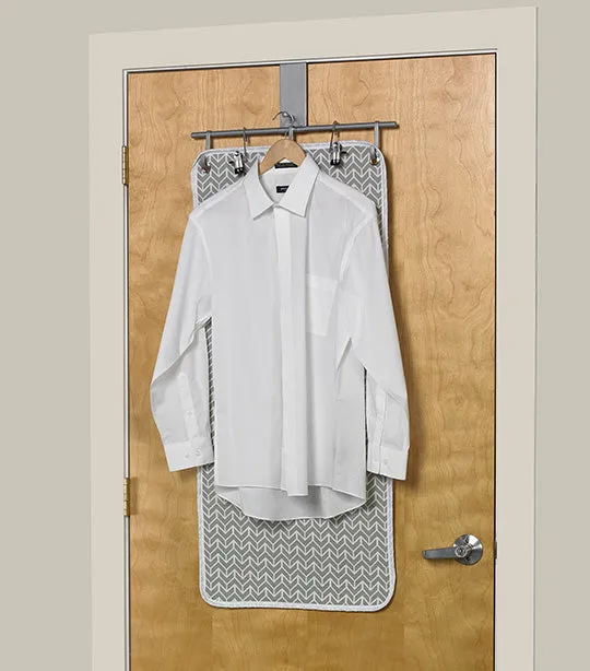 Over-the Door Steaming Station Gray/White