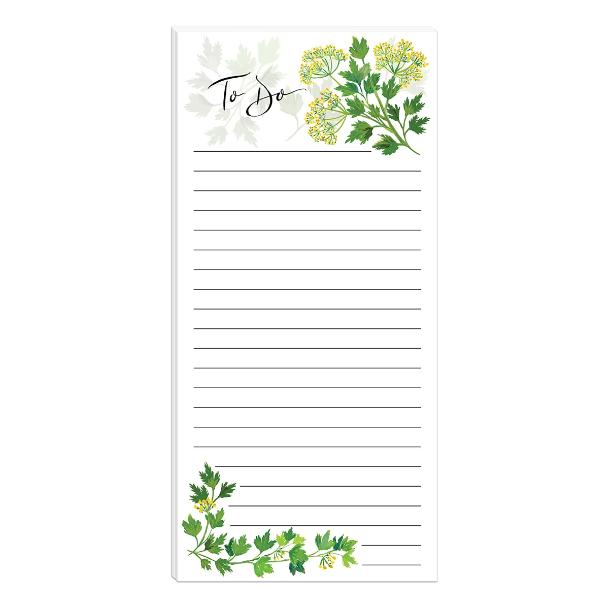 Parsley Magnetic To Do List Notepad