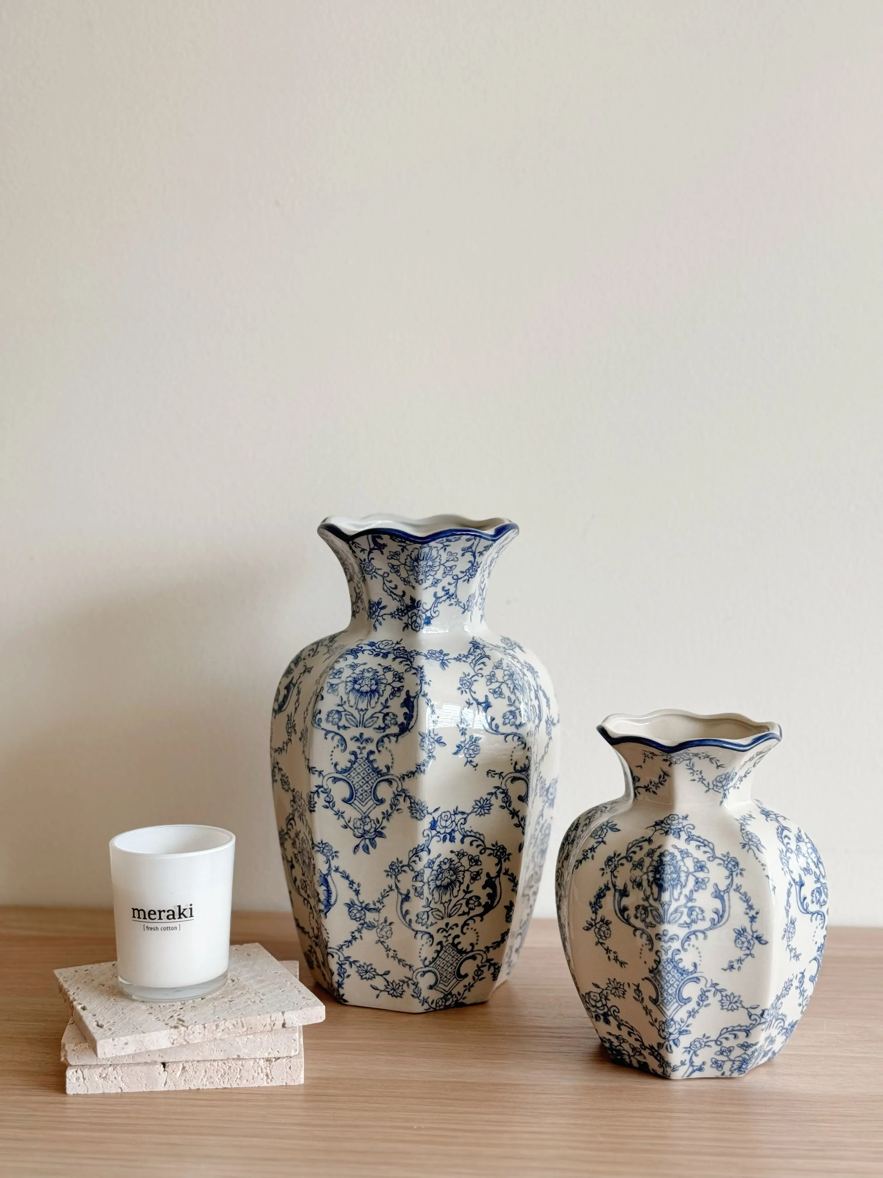 PRE-ORDER (13-19 Dec): Royal Blue Harmony Vases (2 sizes)