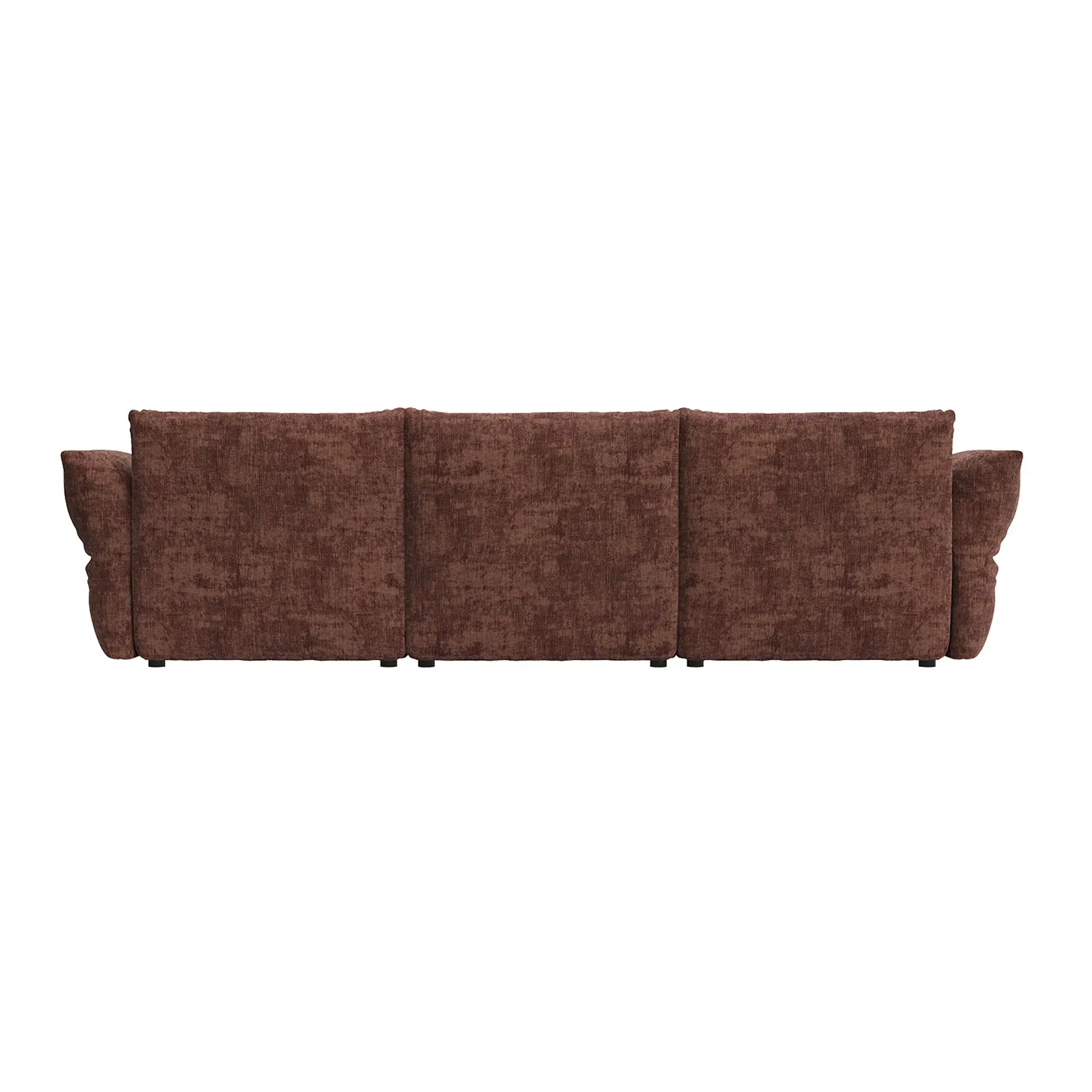 Puff 4 Seater Sofa - Solo Auburn