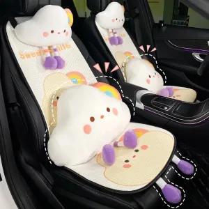 Rainbow Cloud Car Seat Covers & Cushions