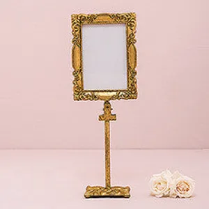 RECTANGULAR BAROQUE STANDING FRAME - GOLD