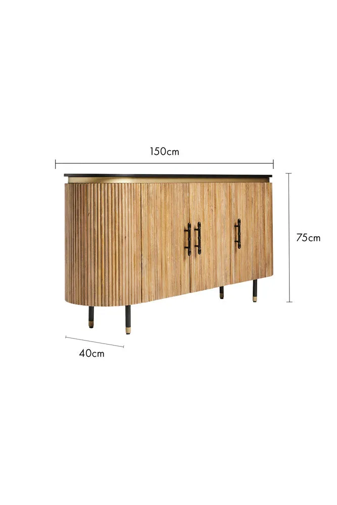 Ribbed Sideboard