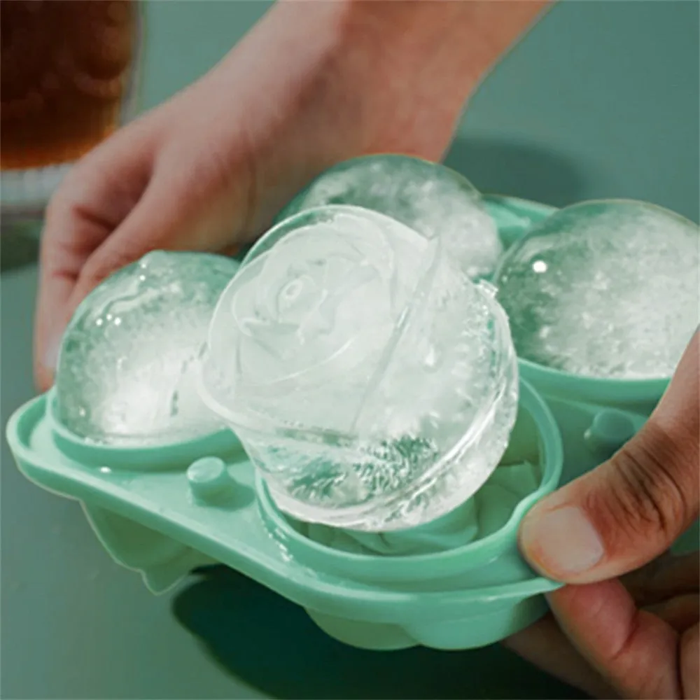 Rose Ice Cube Molds