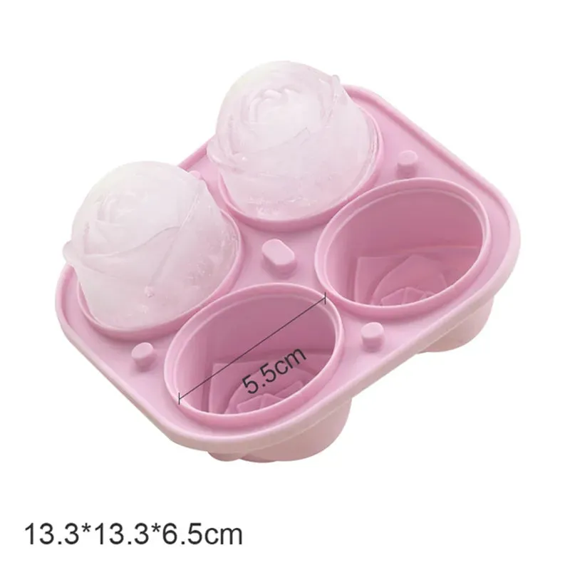 Rose Ice Cube Molds