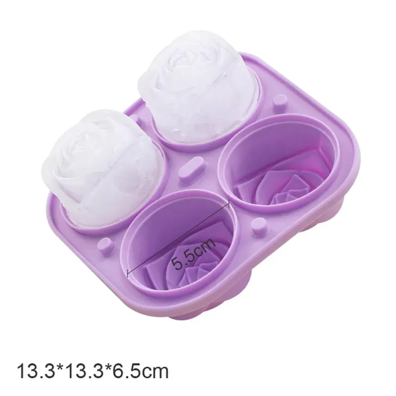 Rose Ice Cube Molds