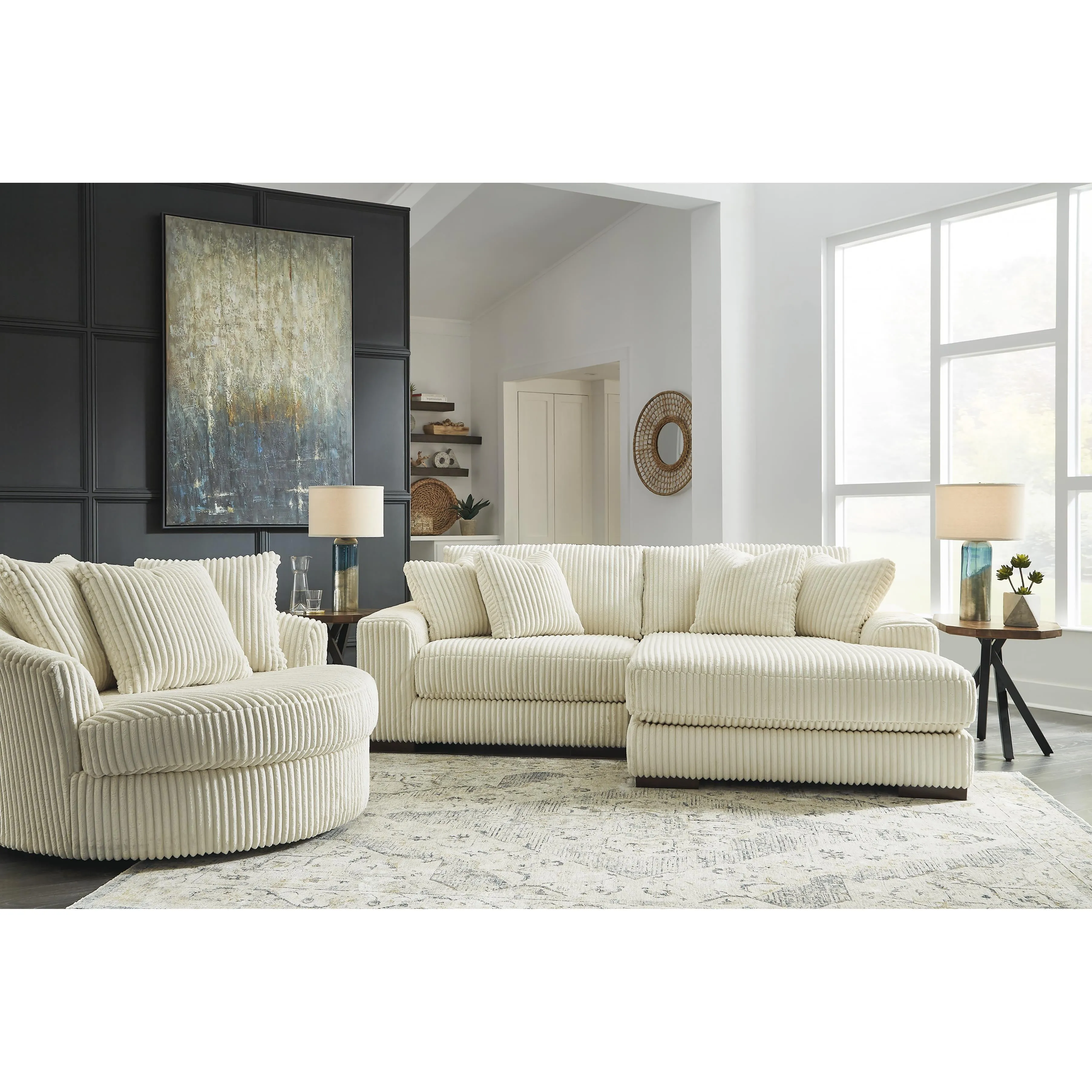 Signature Design by Ashley Lindyn Fabric 2 pc Sectional 2110464/2110417