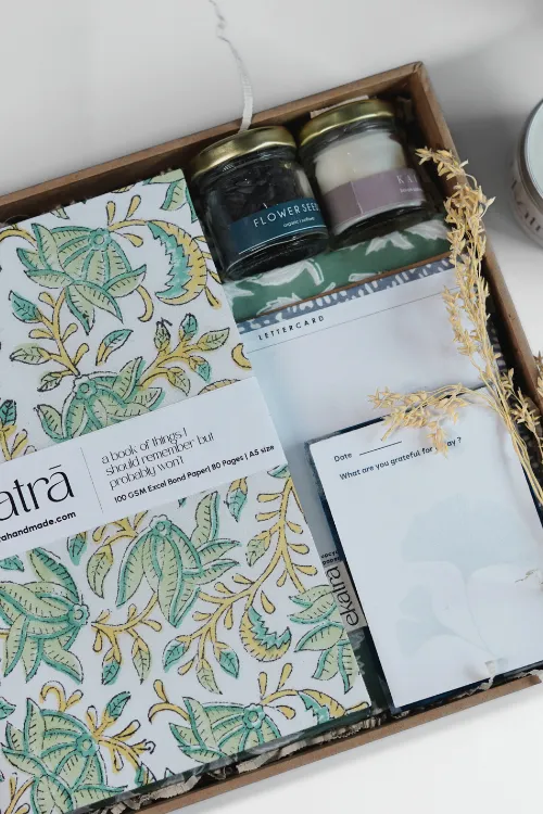 Sustainable Gratitude Hamper By Ekatra - Green Leaf Floral