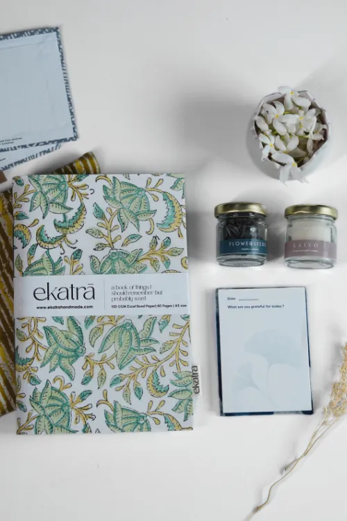 Sustainable Gratitude Hamper By Ekatra - Green Leaf Floral