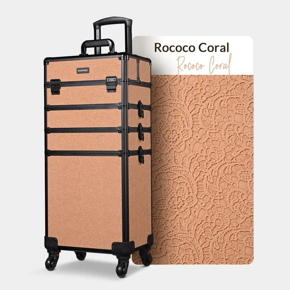 TheLAShop Rococo Rolling Makeup Case Set(3)