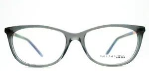 William Morris London Laura Grey Cat Eye Glasses